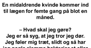 En sjov vittighed - vild med lægens svar