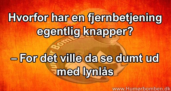 Hvorfor har en fjernbetjening egentlig knapper