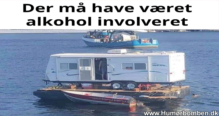 Der må have været alkohol involveret