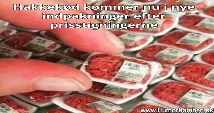 Hakkekød kommer nu i nye indpakninger