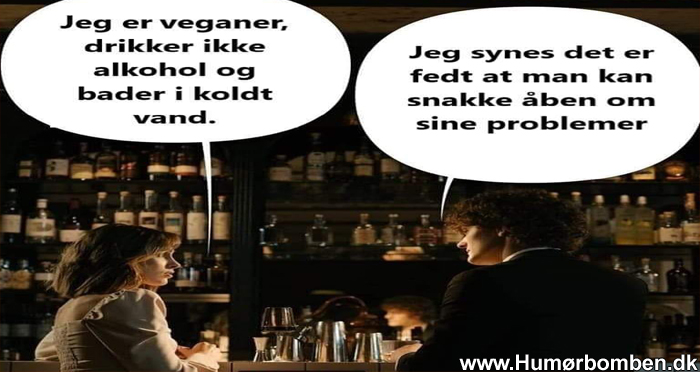 Snakke åben om sine problemer